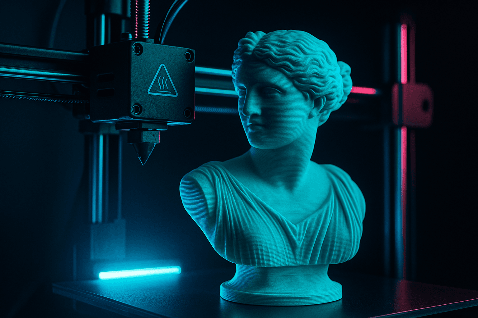 High-detail FDM figure